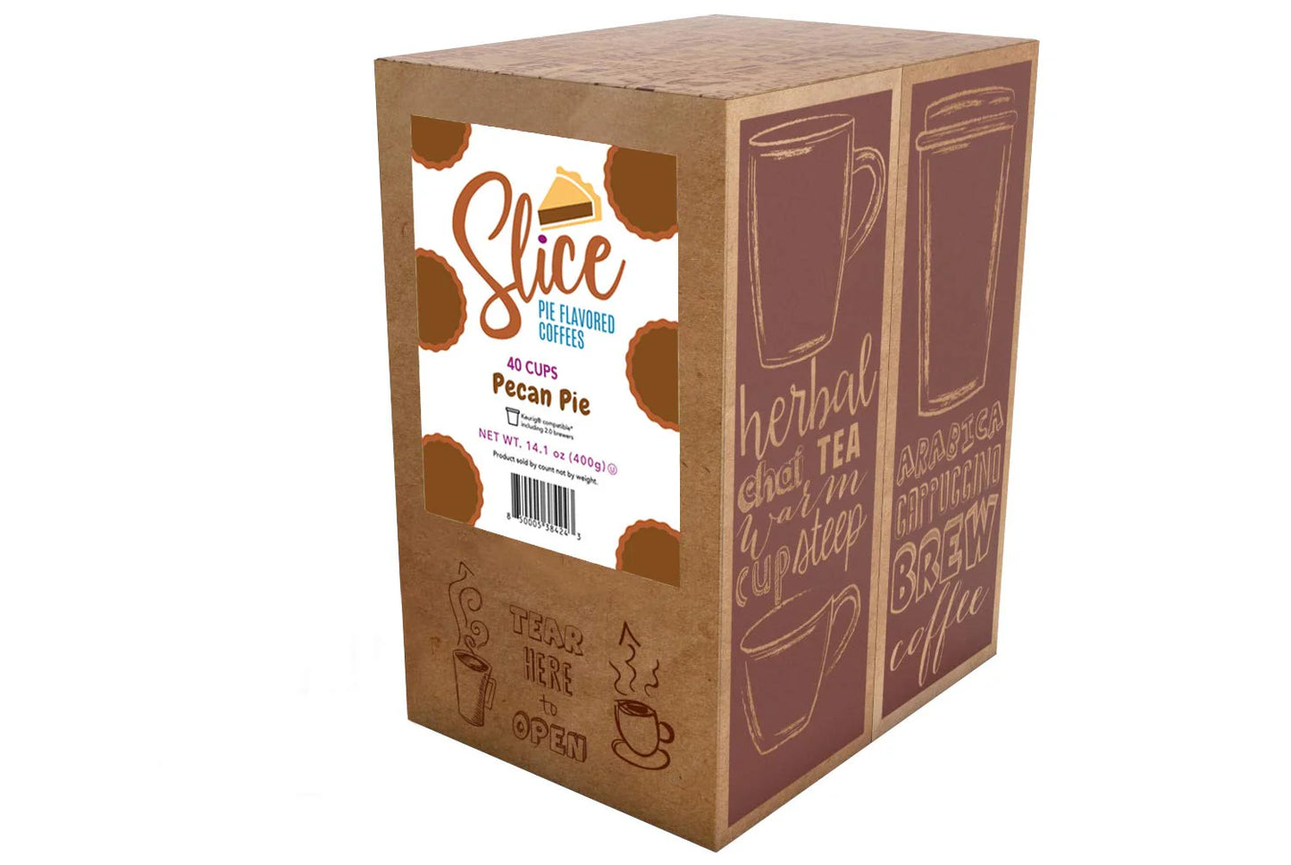 Slice Pecan Pie 40 Pack