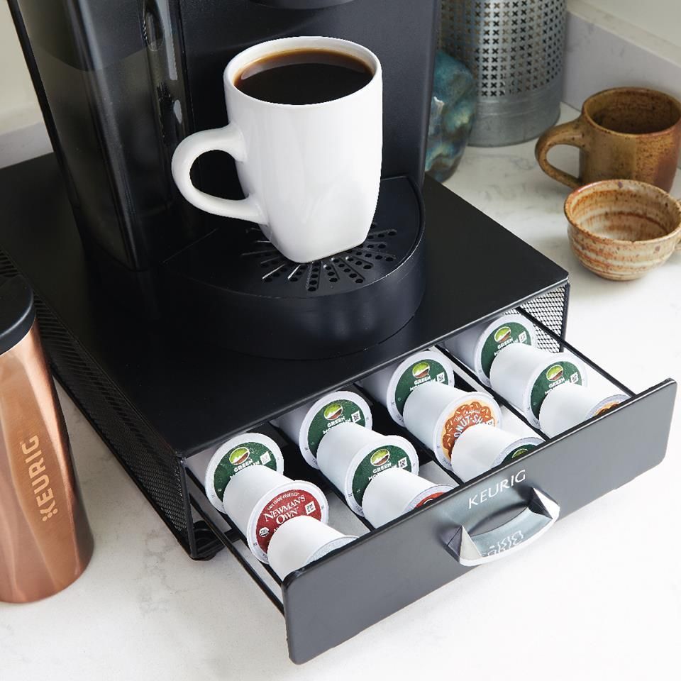 Keurig cup shop holder drawer