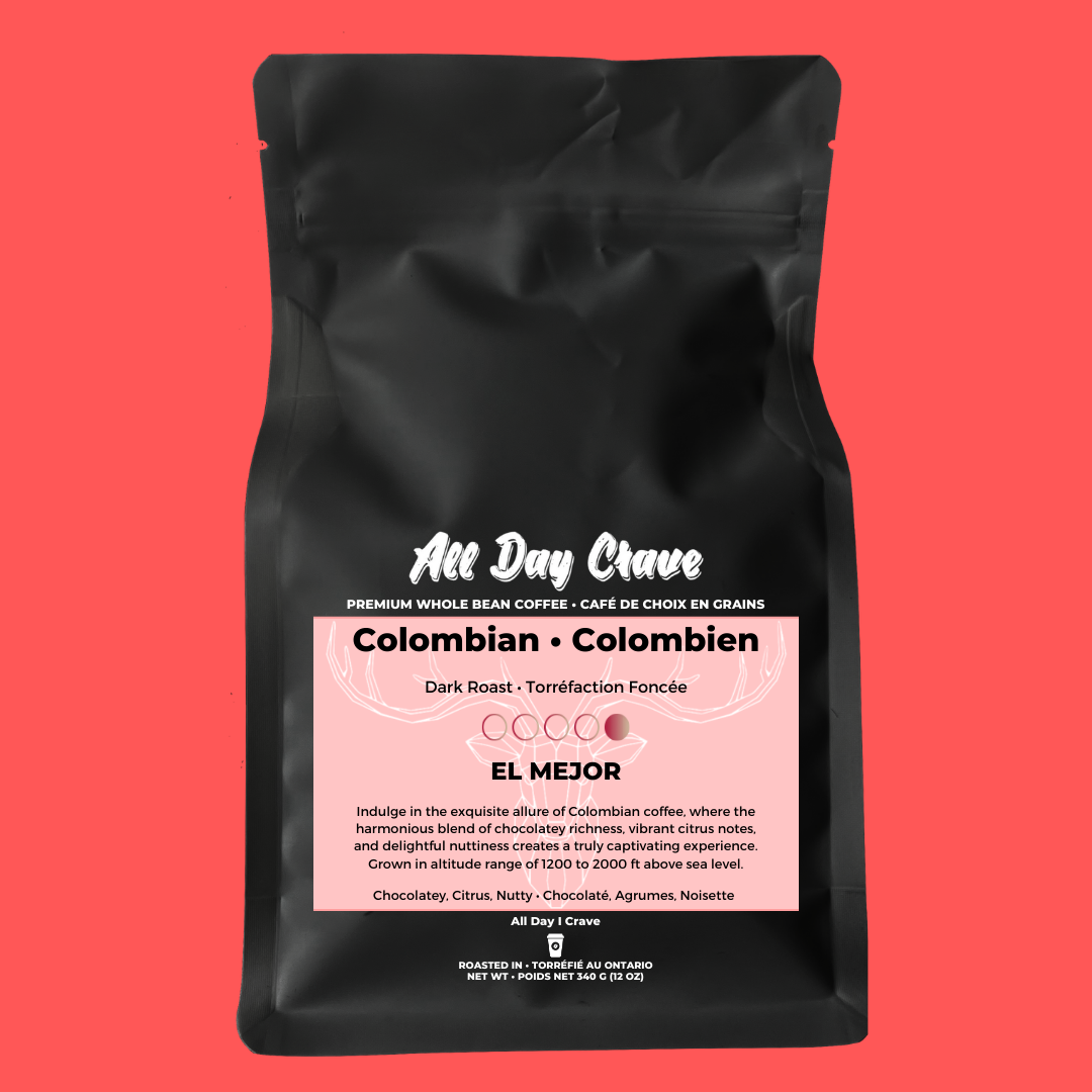 All Day Crave Colombian Whole Bean 340g