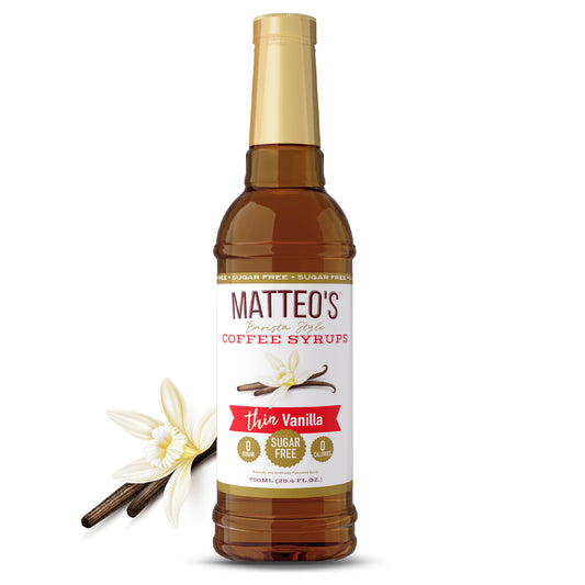 Matteo's Vanilla Sugar Free Syrup 750ml