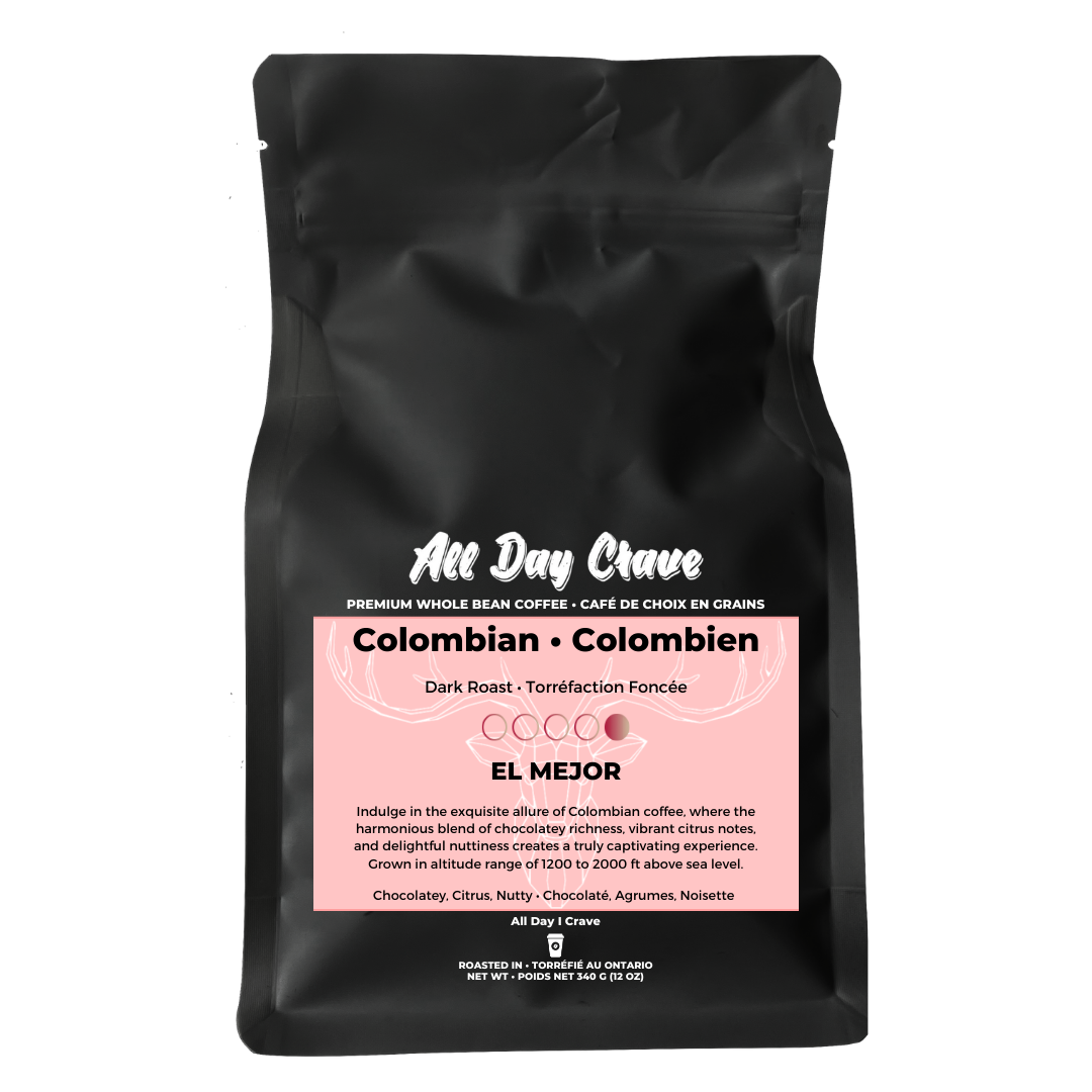 All Day Crave Colombian Whole Bean 340g