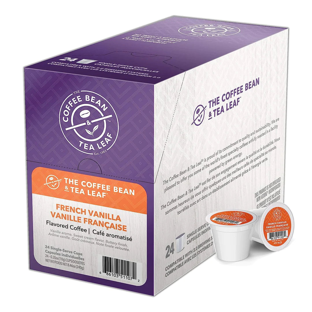 Coffee Bean & Tea Leaf French Vanilla 24 Pack