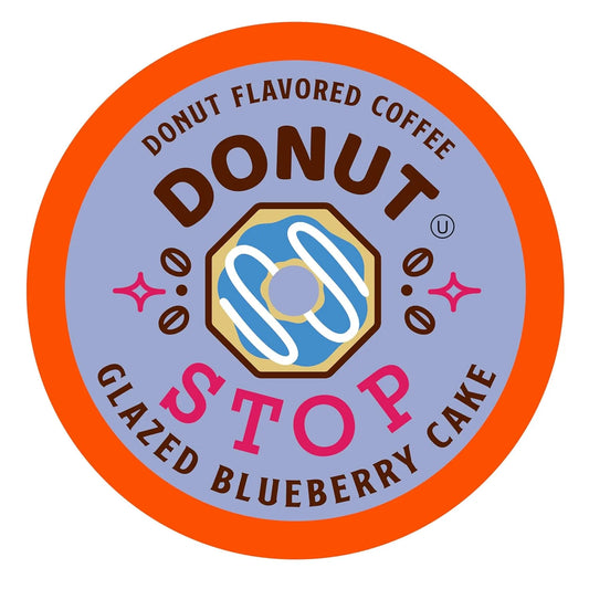 Donut Stop Glazed Blueberry Cake 40 Pack
