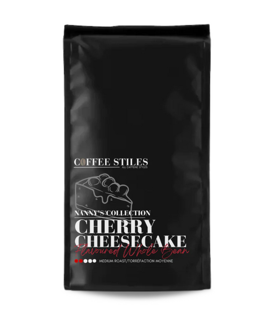 Coffee Stiles Nanny's Cherry Cheesecake Whole Bean 1lb