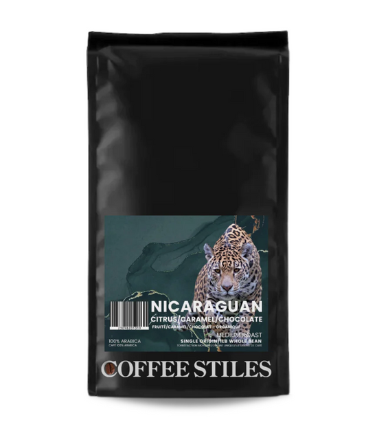 Coffee Stiles Nicaraguan Whole Bean 1lb