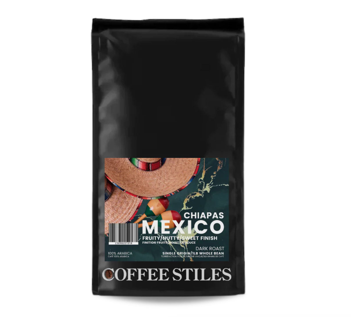 Coffee Stiles Mexico Chiapas Bean 1lb