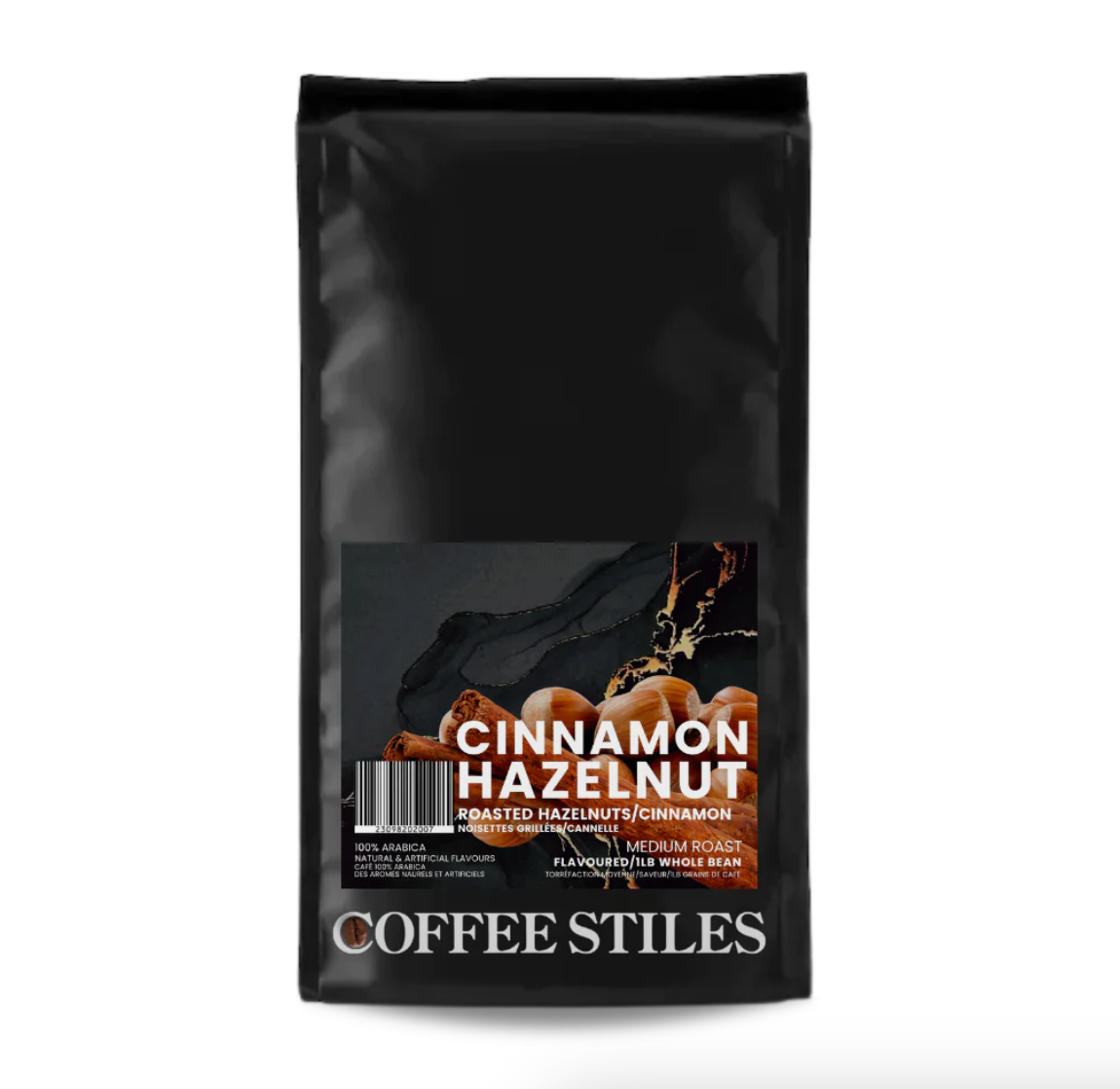 Coffee Stiles Cinnamon Hazelnut Whole Bean 1lb