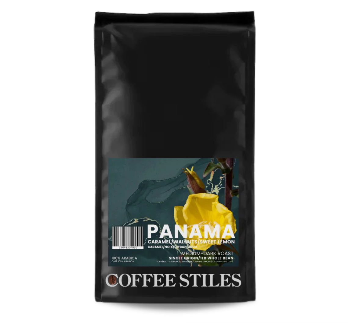 Coffee Stiles Panama Whole Bean 1lb