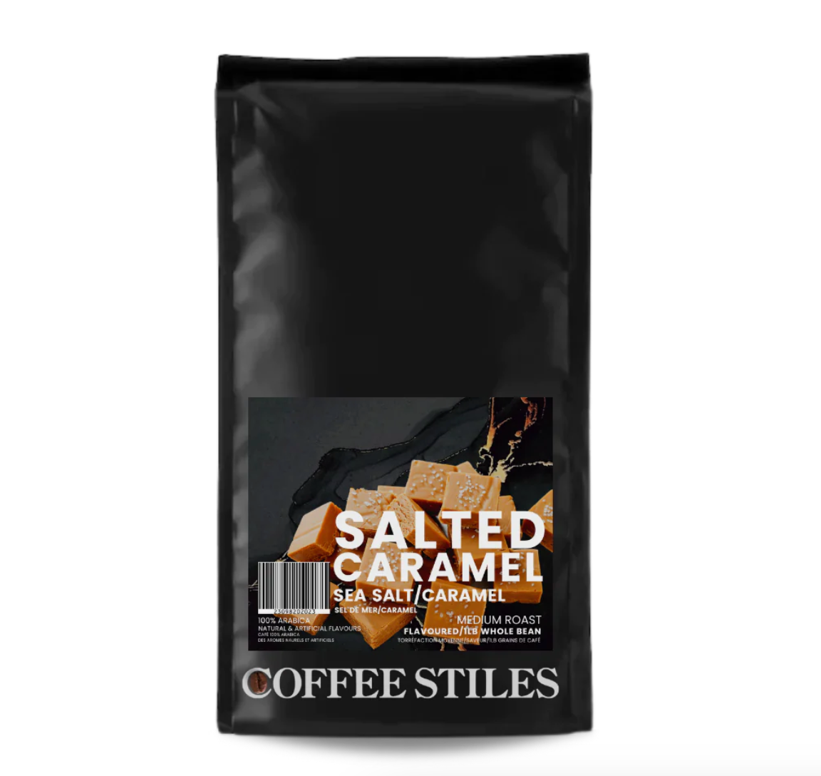 Coffee Stiles Salted Caramel Whole Bean 1lb