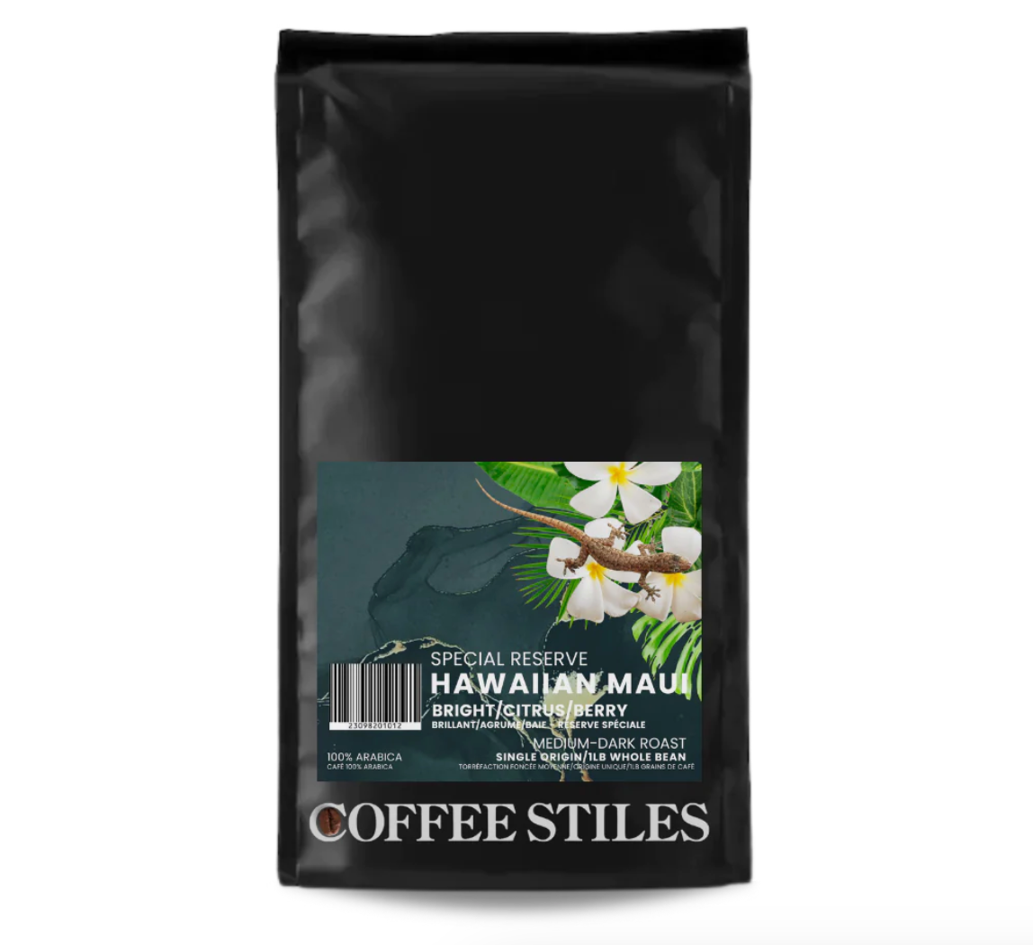 Coffee Stiles Maui Whole Bean 1lb