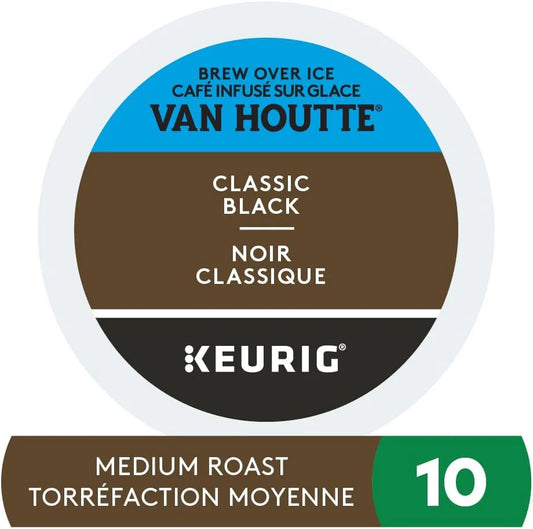 Van Houtte Classic Black Ice Coffee 10 Pack