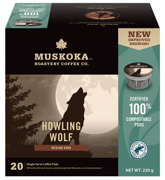 Muskoka Roastery Howling Wolf 20 Pack