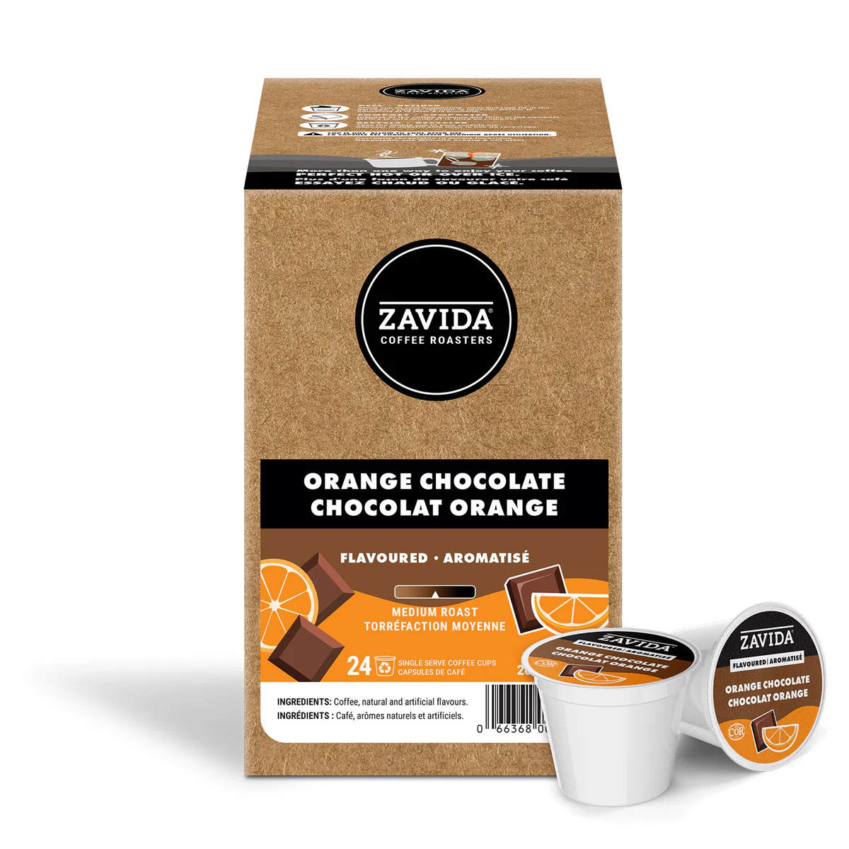 Zavida Orange Chocolate 24 Pack