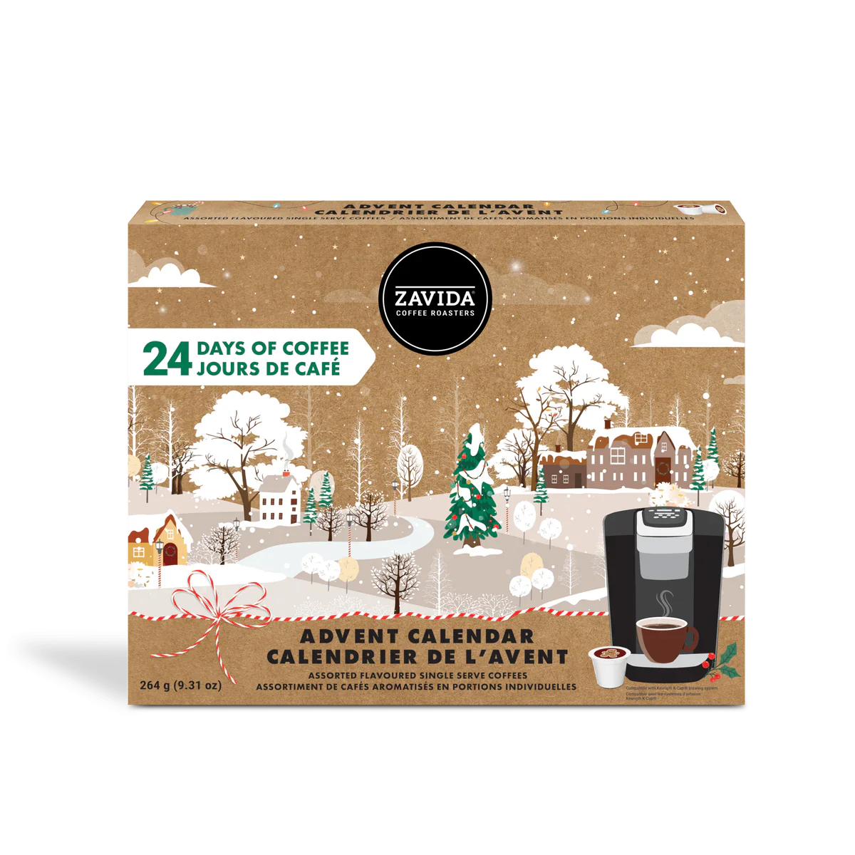 Zavida Coffee Advent Calendar 24 Pack