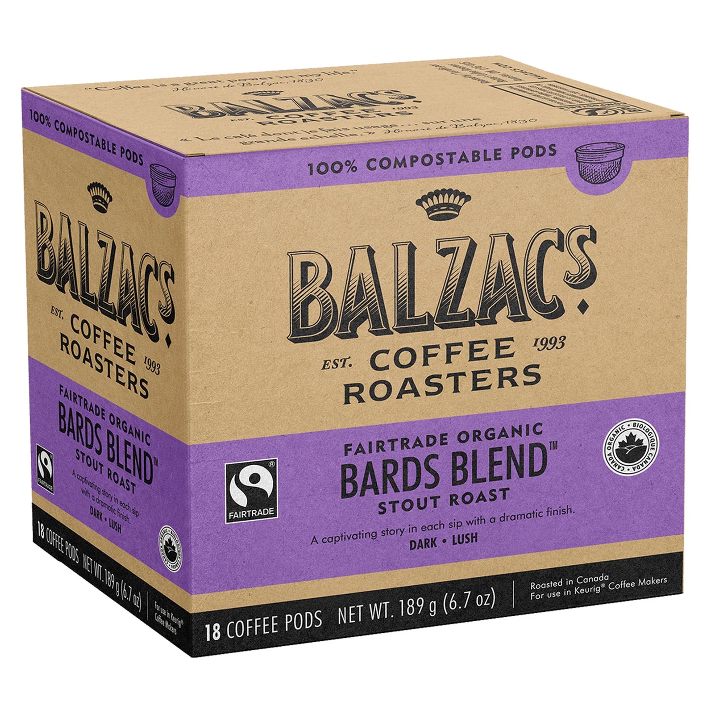 Balzac's Bard's Blend 18 Pack