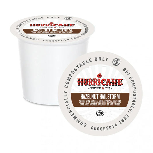 Hurricane Coffee - Hazelnut Hailstorm BPI CC 20 Pack