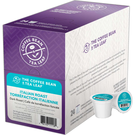 Coffee Bean & Tea Leaf Italian Roast 24 Pack