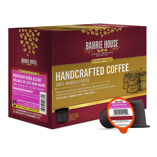 Barrie House Kona Blend Dark Roast 24 Pack