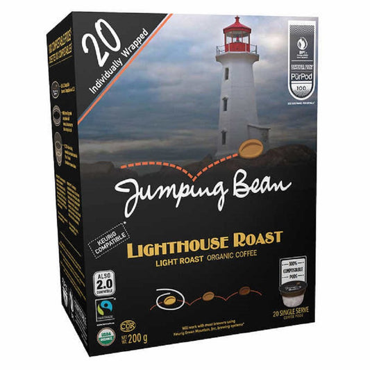 Jumping Bean Lighthouse Light Roast 20 Pack