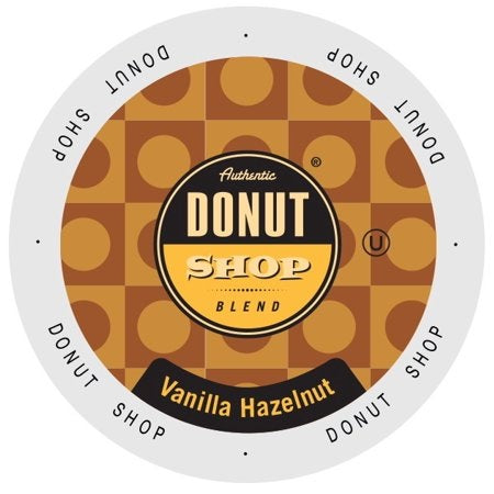 Authentic Donut Shop Vanilla Hazelnut 24 Pack