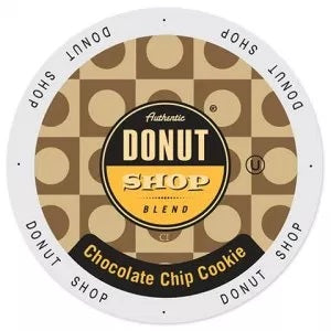 Authentic Donut Shop Chocolate Chip Cookie 24 Pack