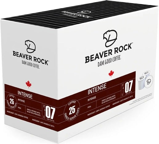 Beaver Rock Intense Dark Roast 25 Pack