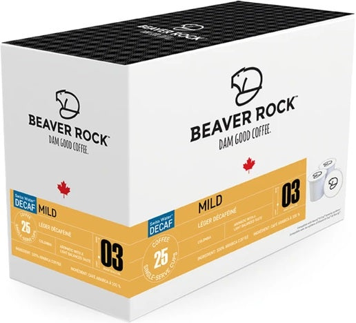 Beaver Rock Mild Roast Decaf 25 Pack