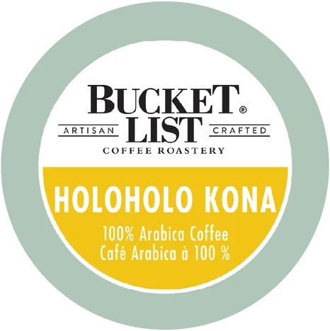 Bucket List Coffee Holoholo Kona 24 Pack