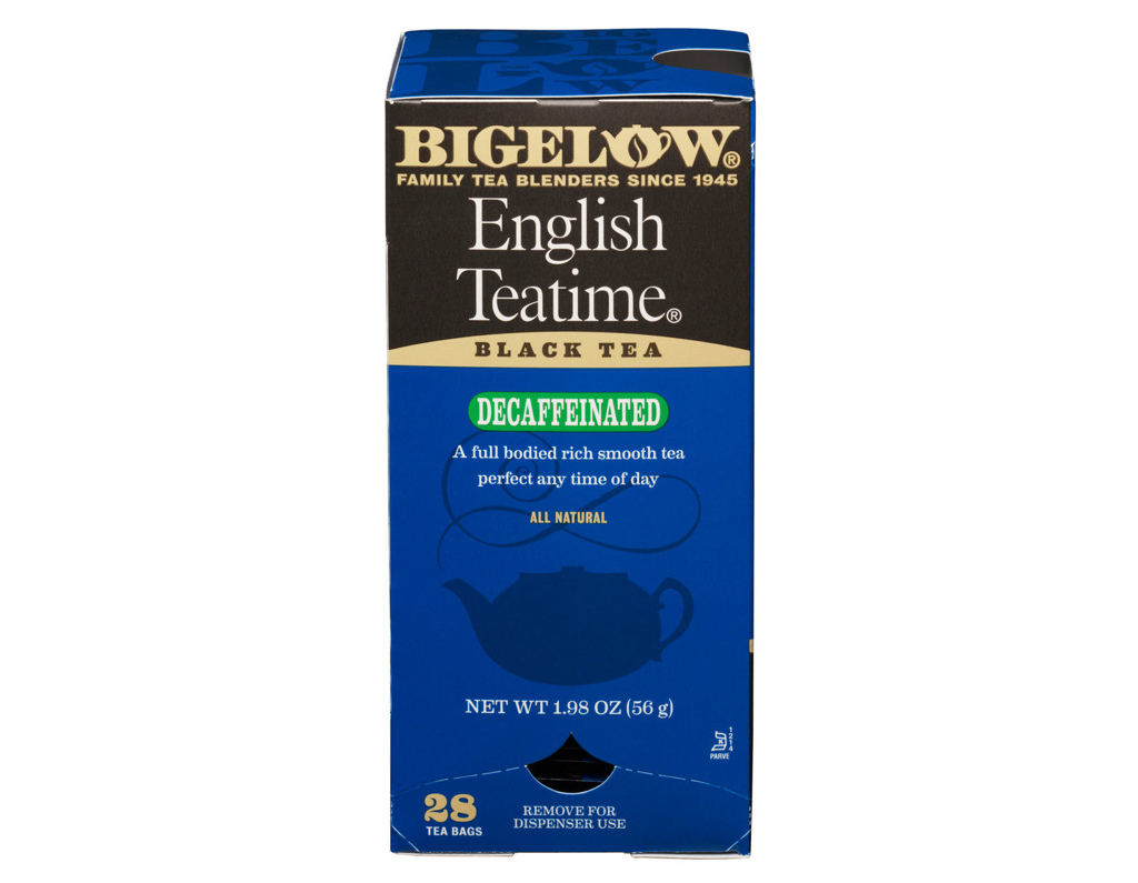 Bigelow English Teatime Black Tea Decaf 28 Pack