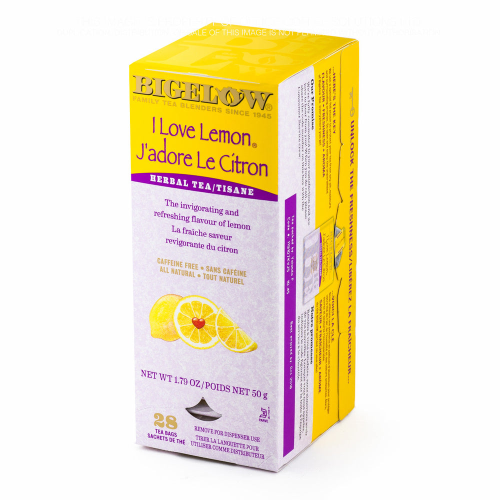 Bigelow I Love Lemon Herbal Tea 28 Pack