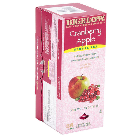 Bigelow Cranberry Apple Herbal 28 Pack