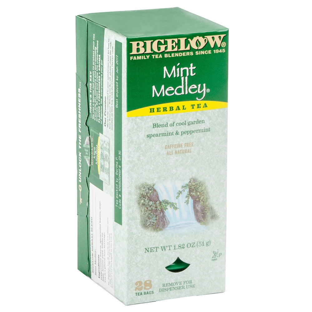 Bigelow Mint Medley Herbal Tea 28 Pack