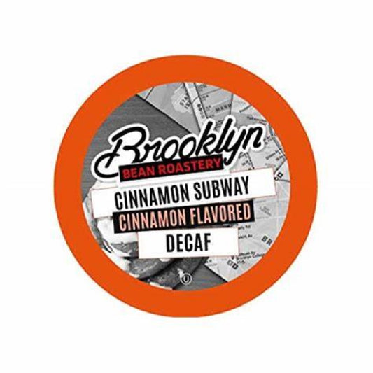 Brooklyn Bean Decaf Cinnamon Subway 40 Pack