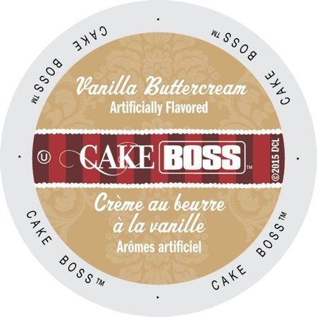 Cake Boss Vanilla Buttercream 24 Pack