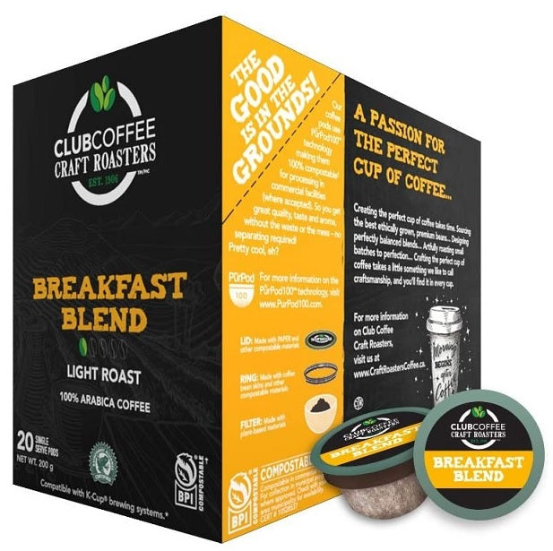 Club Coffee Breakfast Supreme 20 Pack