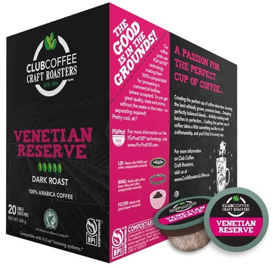 Club Coffee Venetian 20 Pack