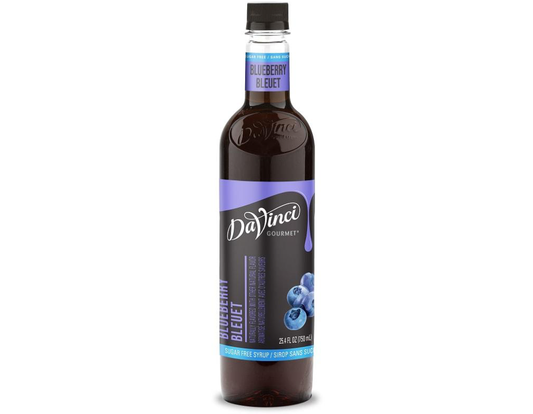 Da Vinci Blueberry Sugar Free 750ml