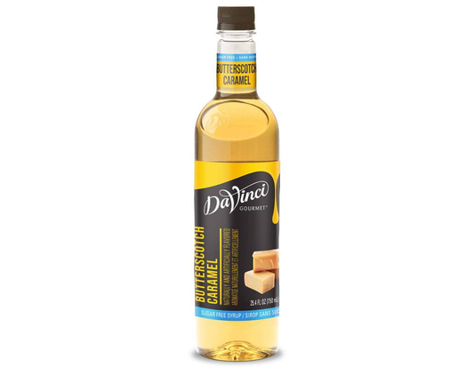 Da Vinci Butterscotch Sugar Free 750ml