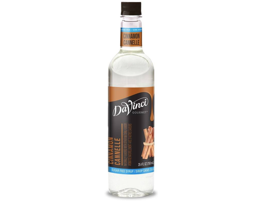 Da Vinci Cinnamon Sugar Free 750ml