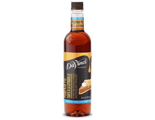 Da Vinci Pumpkin Pie Sugar Free 750ml