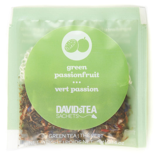 David's Tea Green Passionfruit 25 Pack