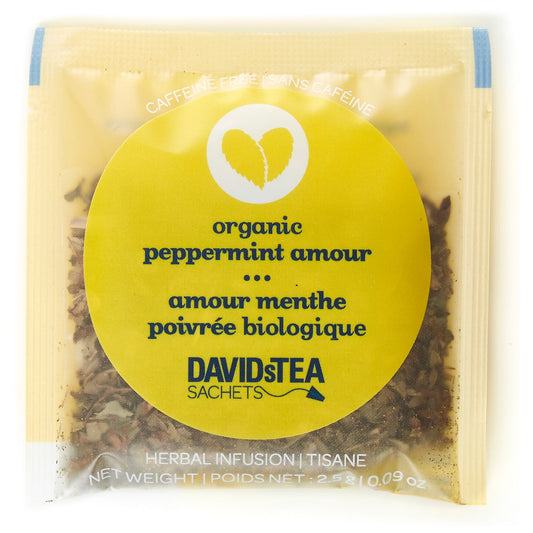 David's Tea Peppermint 25 Pack