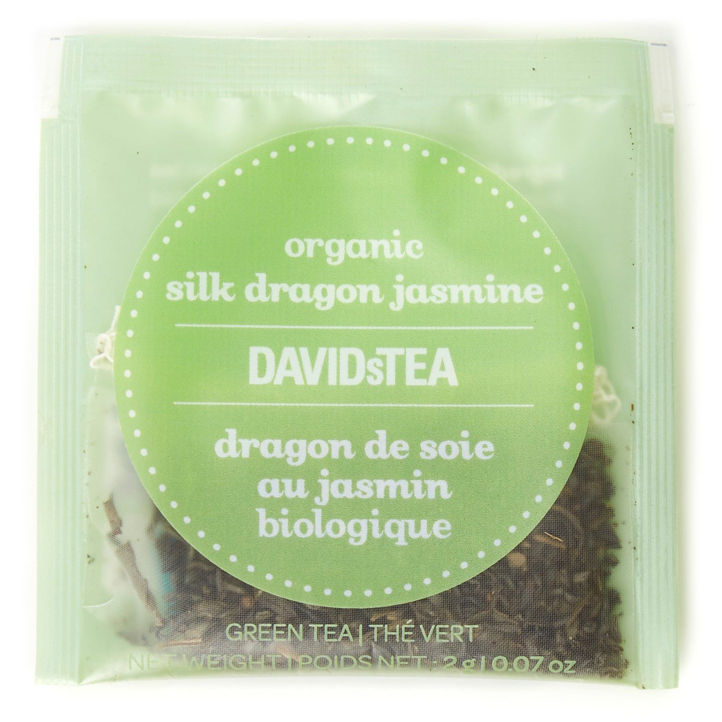 David's Tea Silk Dragon Jasmine 25 Pack