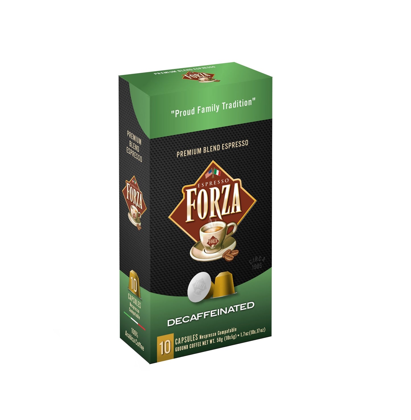 Forza Decaffeinated 10 Pack