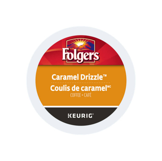 Folger's Caramel Drizzle 24 Pack