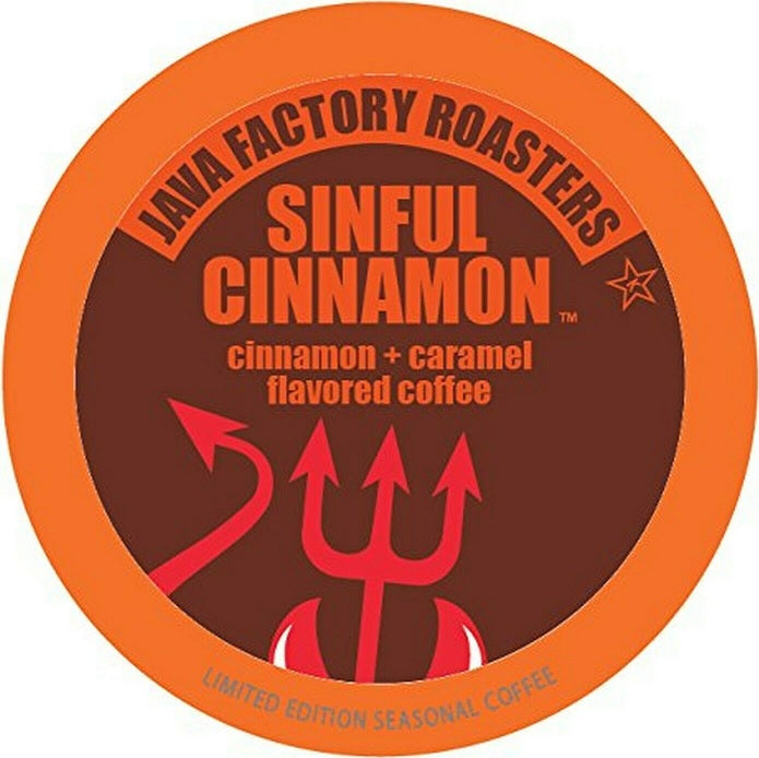 Java Factory Sinful Cinnamon Seasonal 40 Pack