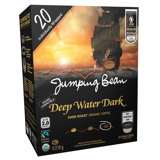 Jumping Bean Deep Water Dark Roast 20 Pack