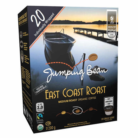 Jumping Bean East Coast Medium Roast 20 Pack