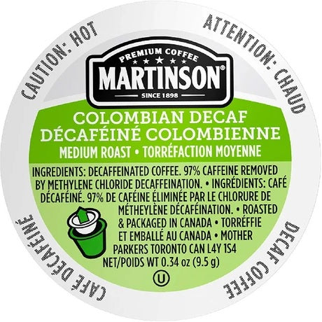 Martinson Decaf Colombian 24 Pack