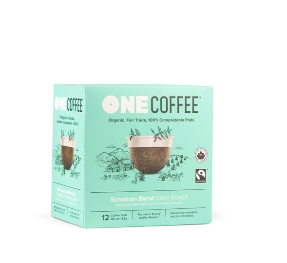 One Coffee Sumatran Dark Roast 18 Pack